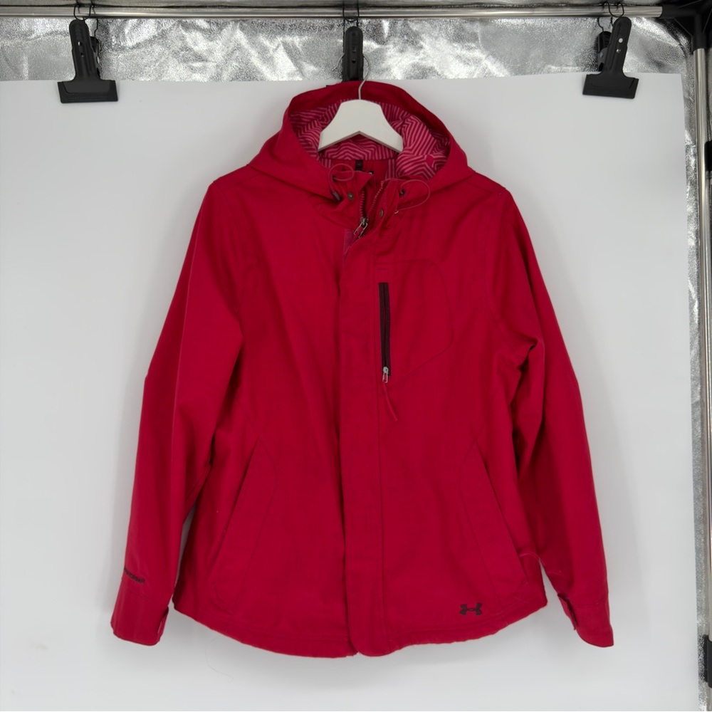 Under Armour Red Storm ColdGear Infrared Shield 2.0 Hooded Jacket Small